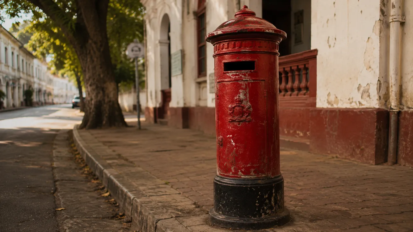 The Fading Charm of Sri Lanka’s Colourful Letter Boxes