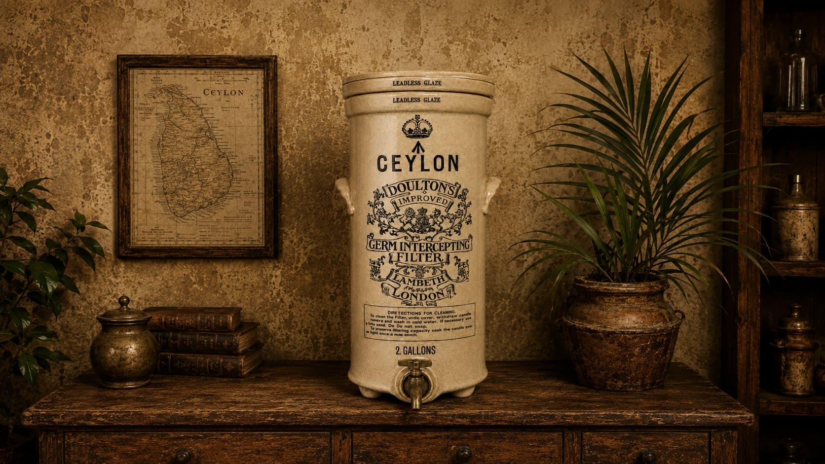 Everyday Life with a Ceylon Doulton Water Filter