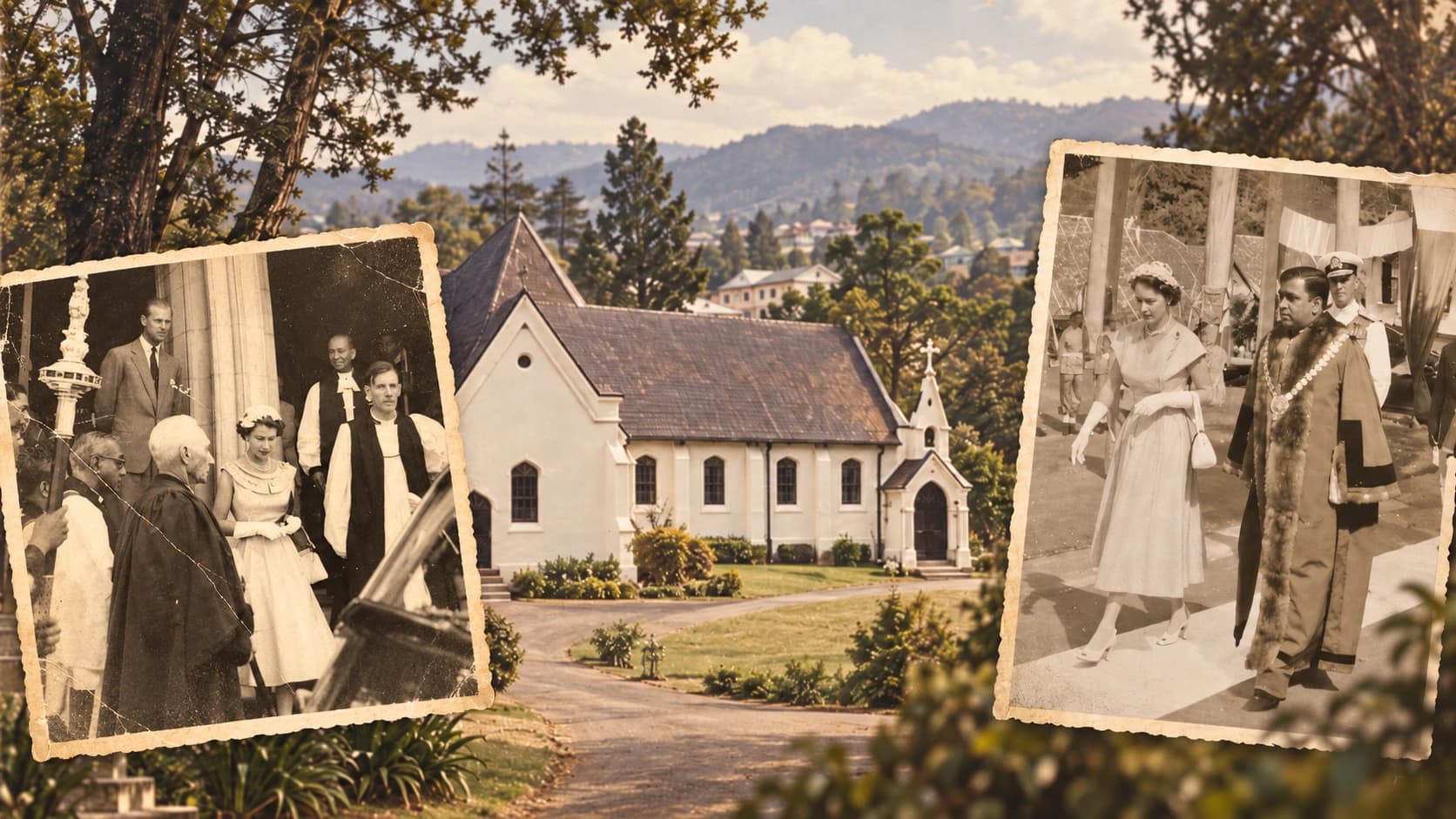 Queen Elizabeth II in Nuwara Eliya: 1954 Visit
